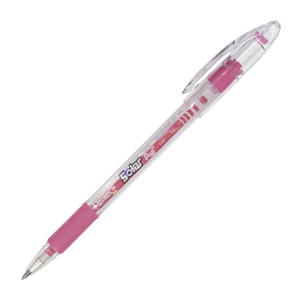 Stylos gel Pentel Solar Pop néon 0,6 mm 4/paquet-Orange, Jaune, Vert, Rose