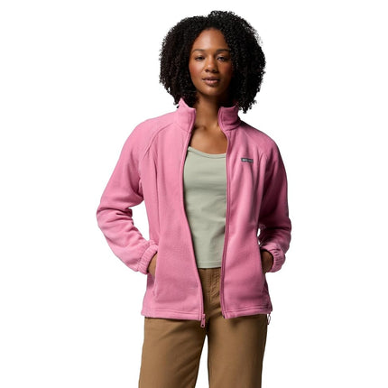 Columbia Ladies Benton Springs Full Zip Fleece Jacket, Rosette, XL Petite