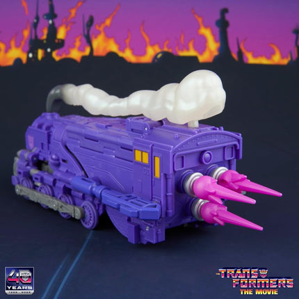 Transformers Studio Series The Transformers: The Movie Astrotrain, Leader Class 6.75-Inch Converting Action Figure, Robot Toys for Ages 8+