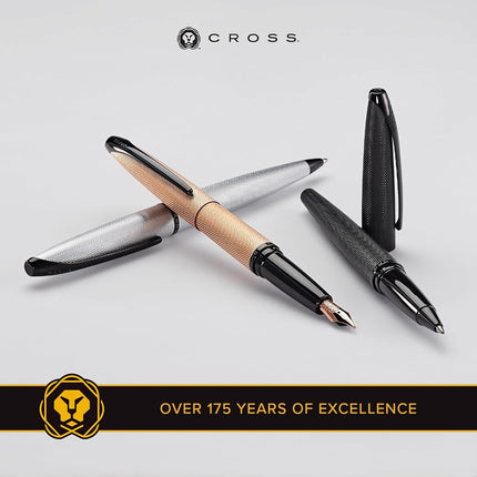 Cross Atx Pure Chrome Ball Pen with Chrome Plated Appointments - Silver