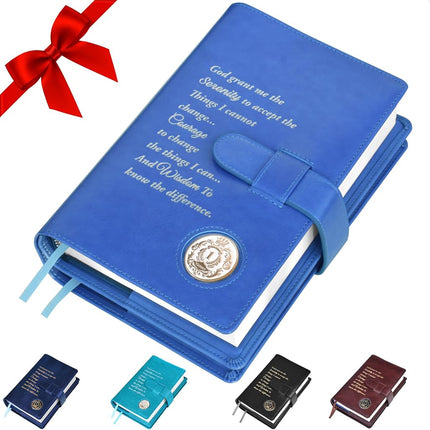 Galileo Double AA Big Book Cover & 12 Steps & 12 T