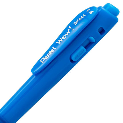 Pentel Wow! Retractable Ballpoint Pens 1.4mm 18/Pkg-Assorted