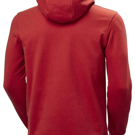 Helly Hansen Men's HH Logo Hoodie, Red, M