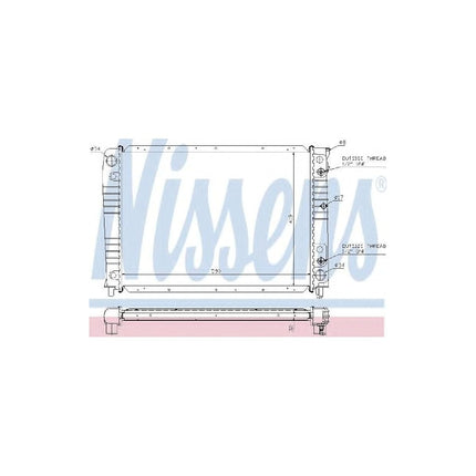 Nissens 65538A Radiator, engine cooling