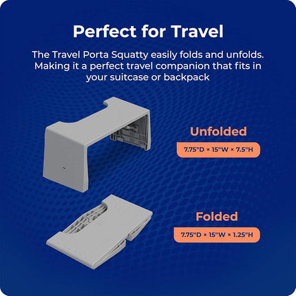 Squatty Potty Porta Foldable Toilet Stool