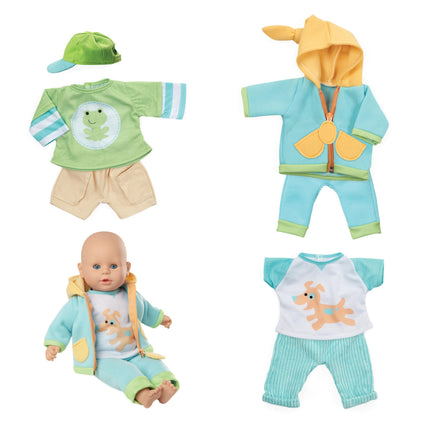 Melissa & Doug Mine to Love Mix & Match Playtime Doll Clothes for 12�-18� Unisex Dolls (6 pcs)