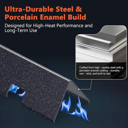 15.3" Flavorizer Bars for Weber Spirit E210 Series Grill with Front Control