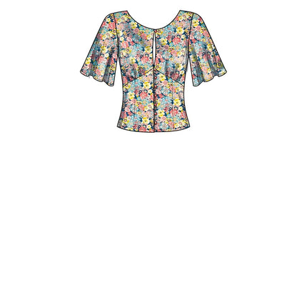 Simplicity SS9606U5 Misses TOP/Vest U5 (16-18-20-22-24)