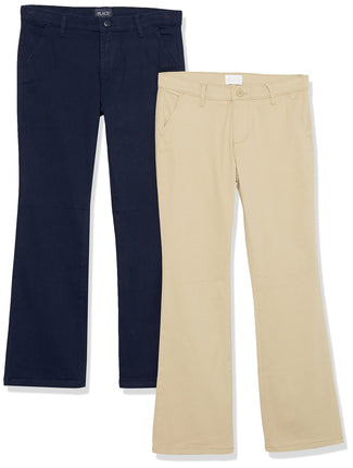 The Children's Place Slim Girls Uniform Bootcut Ch