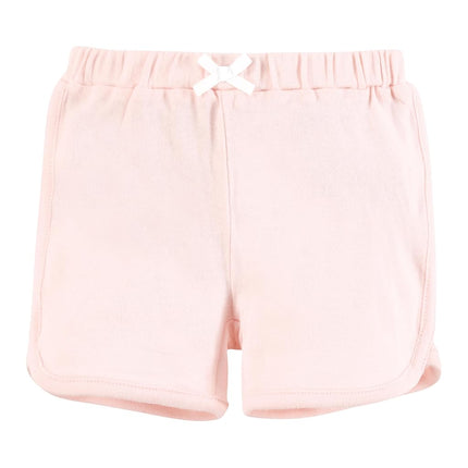 Hudson Baby Unisex Baby Shorts Bottoms 4-Pack, Sea Shells, 5T