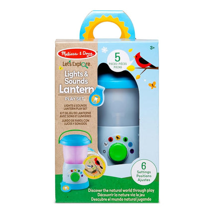 Melissa & Doug Let�s Explore� Light & Sound Camping Lantern Play Set | Light and Sound Toy for kids | 3 and Above | Gift for Boys or Girls