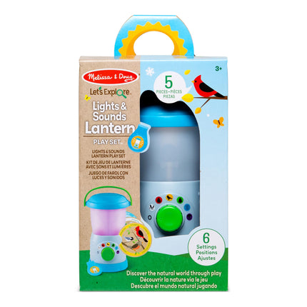 Melissa & Doug Let�s Explore� Light & Sound Camping Lantern Play Set | Light and Sound Toy for kids | 3 and Above | Gift for Boys or Girls