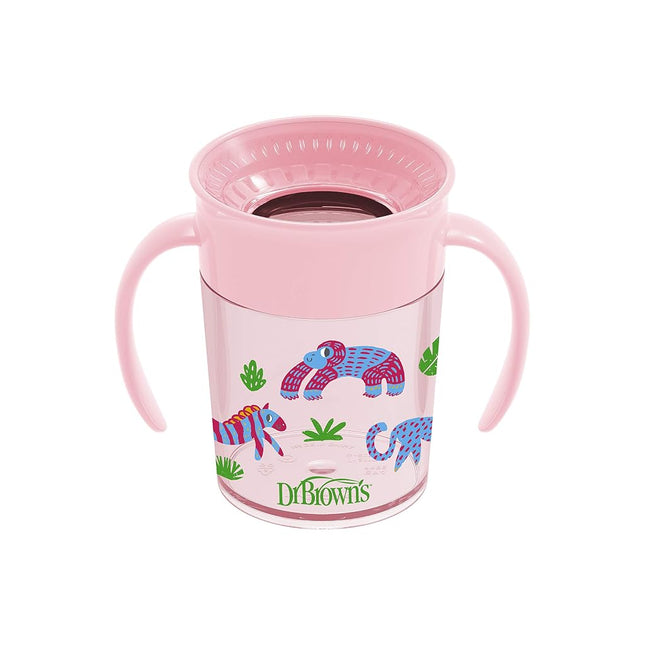 Dr. Brown’s Milestones™ Cheers360™ Cup, Pink, 7 oz