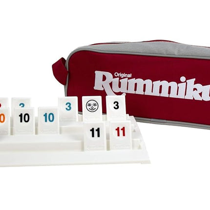 Pressman Rummikub Age 8+ - The Complete Original Game With Full-Size Racks and Tiles in a Durable Canvas Storage/Travel Case Amazon Exclusive