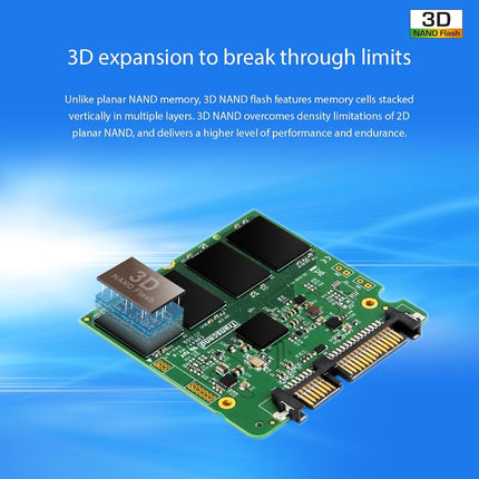 Transcend SSD220S 120GB 2.5" SATA III 6Gb/s Internal Solid State Drive (SSD) 3D TLC NAND (TS120GSSD220S)
