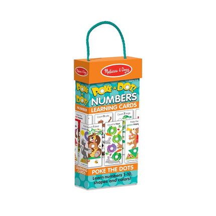 Melissa & Doug Poke-A-Dot Jumbo Number Learning Cards