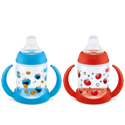 NUK Learner Cup, 5oz, Pack of 2, Sesame Street, El