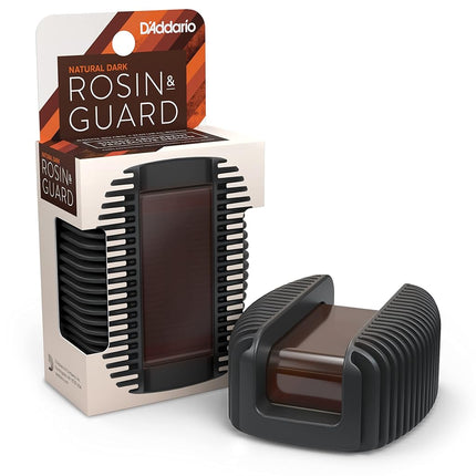 D'Addario Rosin Guard with Dark Rosin for Violin, 
