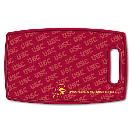 YouTheFan NCAA USC Trojans Logo Series Cutting Board