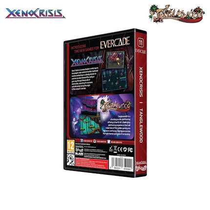 Blaze Evercade Evercade Xeno Crisis/Tanglewood Dual Game Cartridge - Electronic Games [video game]