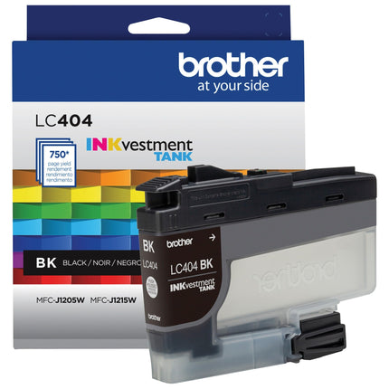 Brother Genuine LC404BKYield Black INKvestment Tan