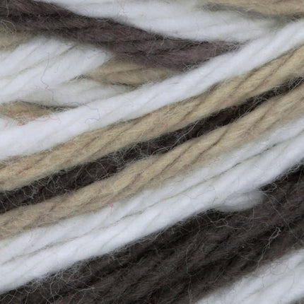 Lily Sugar N Cream Cones Ball of Yarn, Chocolate Ombre