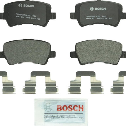 Bosch BP1307 QuietCast Premium Semi-Metallic Disc Brake Pad Set For: Land Rover Range Rover Evoque; Volvo S60, S60 Cross Country, S80, V60, V60 Cross Country, V70, XC60, XC70, Rear