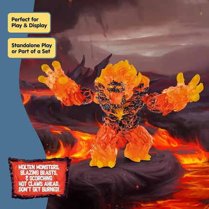 Schleich Eldrador - Lava Smasher Toy Figurine - Kids Ages 7+ | 70145