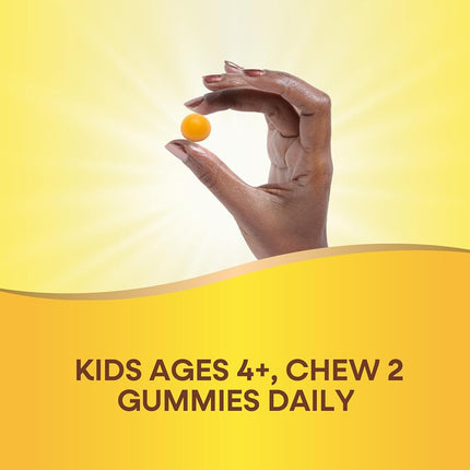Nature’s Way Kids Brain Builder, Supports Healthy Brain Function*, Lemonade Flavored, 60 Vegetarian Gummies