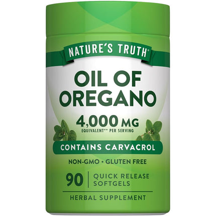Oregano Oil Softgel Capsules | 1500mg | 90 Count |