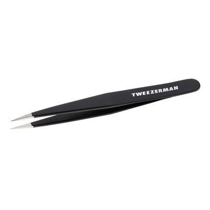 Tweezerman Stainless Steel Point Tweezer, Midnight