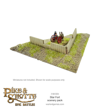 Pike and Shotte Epic Battles: Star Fort Scenery Pack