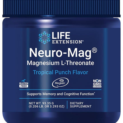 Life Extension Neuro-Mag Magnesium Threonate, Trop