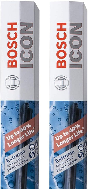 BOSCH 28A13A ICON Beam Wiper Blades - Driver and Passenger Side - Set of 2 Blades (28A & 13A)