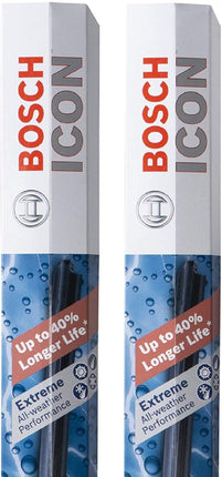 BOSCH 22A22B ICON Beam Wiper Blades - Driver and P