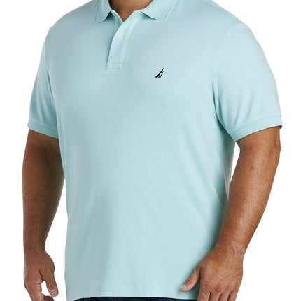 Nautica Men's Classic Fit Short Sleeve Solid Soft 