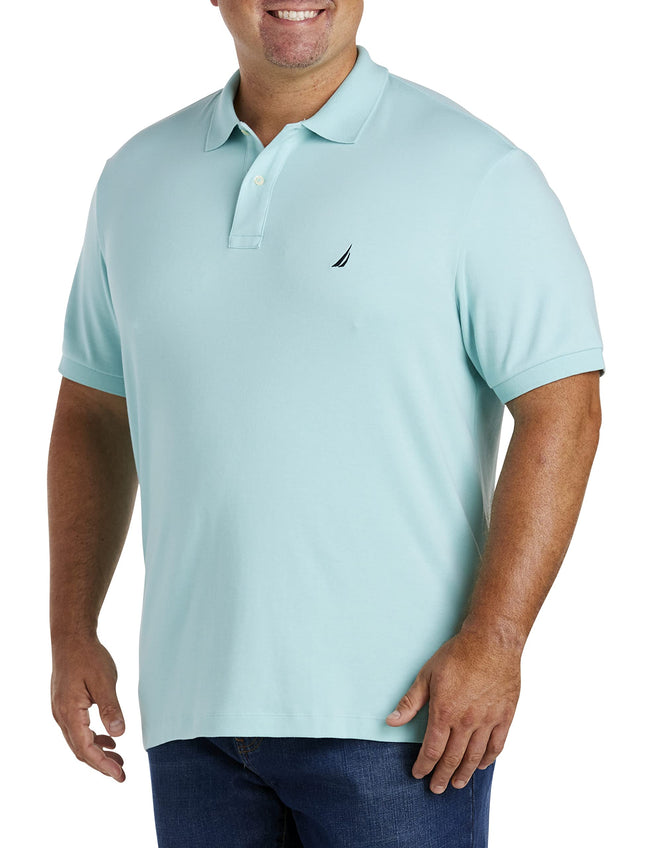Nautica Men's Classic Fit Short Sleeve Solid Soft 