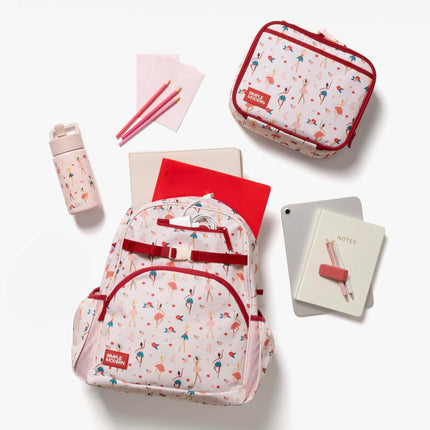 Simple Modern Disney Kids Lunch Box for School | Reusable Insulated Lunch Bag for Toddler, Girl, and Boy | Meal Containers with Exterior & Interior Pockets | Hadley Collection | Cars Lightning Speed