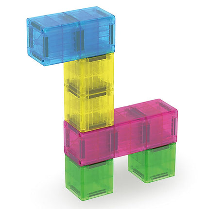 Magna-Tiles microMAGS Cubes 9-Piece Magnetic Construction Set, The Original Magnetic Building Brand