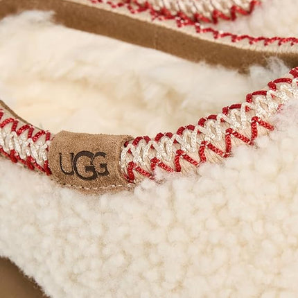 UGG Women's Tasman Maxi Curly Slipper, Natural, 9 UK