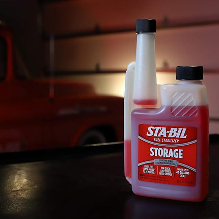 STA-BIL Storage Fuel Stabilizer | Keeps Fuel Fresh for 24 Months, Prevents Corrosion, Gasoline Treatment Additive that Protects System, Gas Stabilizer for Storage, 16 oz. (12 Pack)