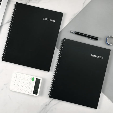 2026-2030 Monthly Planner/Calendar - 5 Year Monthly Planner, Jan. 2026 - Dec. 2030, 9" x 11", 5 Year Calendar Double-Side Pocket + Durable Polypropylene Cover