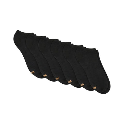 Hanes Women's 6-Pack Sport Cool Comfort No Show Casual Sock, Black, 10-12 Months (Pack of 6)