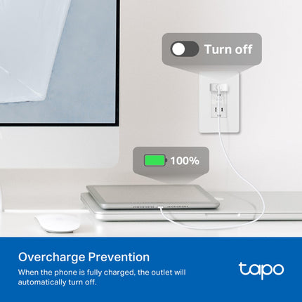 TP-Link Tapo Smart Plug Mini, compatible con Matter, Alexa, Google Home y Samsung SmartThings, monitoreo de energía, 15A, certificado UL, solo Wi-Fi de 2.4G, Tapo P110M (paquete de 2)