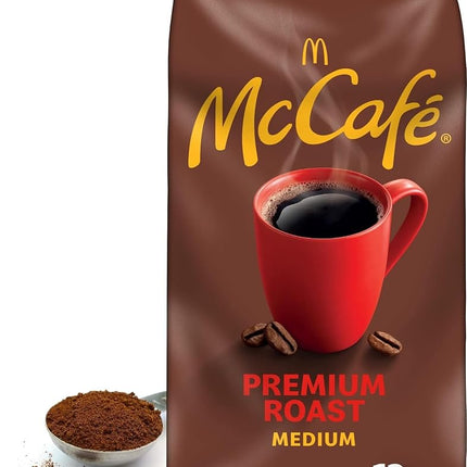 Café molido tostado medio McCafe Premium Roast Suave y Equilibrado Bolsa de 340 g