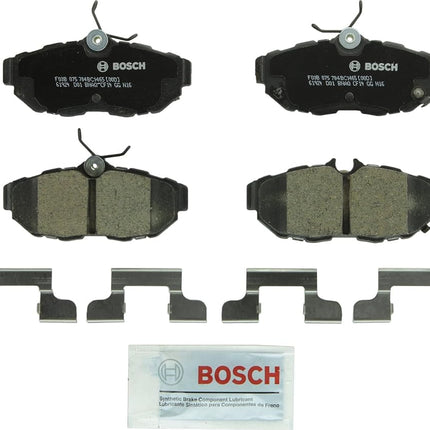 BOSCH BC1465 QuietCast Premium Ceramic Disc Brake Pad Set - Compatible with Select Ford Mustang; REAR