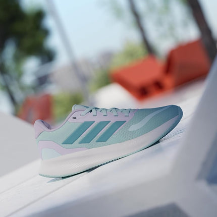 adidas Unisex Kids RUNFALCON 5 Shoes Junior, Halo Mint/Mint ton/ice Lavender, 5.5 UK