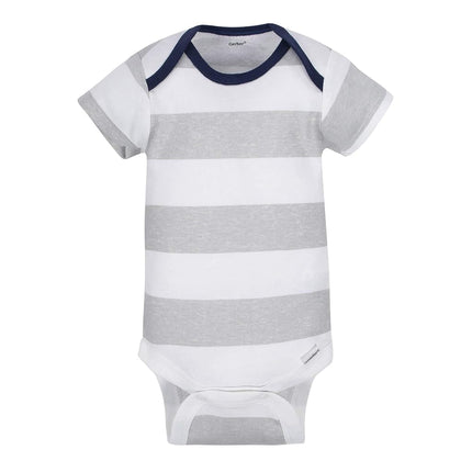 Lot de 8 bodys à manches courtes Onesies Brand pour bébés garçons, motifs variés, chien mignon bruyant, 3-6 mois
