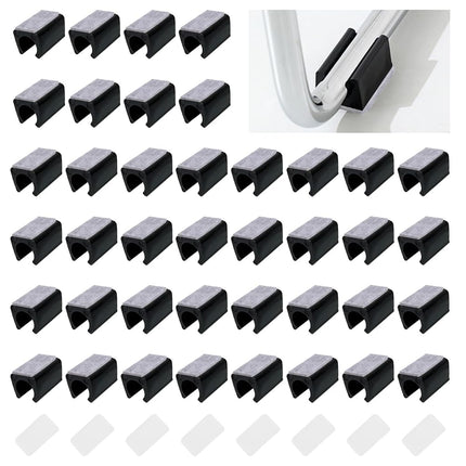 UFURMATE 40Pcs Plastic Chair Leg Floor Protectors 