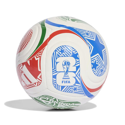 adidas Unisex-Adult World Cup Soccer Ball, White/V